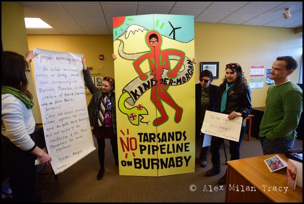 Solidarity with Burnaby Mountain Defenders